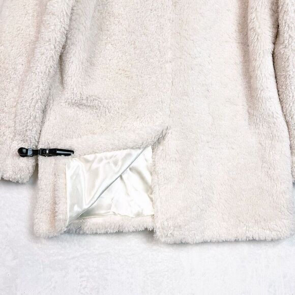 Joe’s Jeans Pascale Faux-Shearling Coat in Cream Size S NWT - Picture 10 of 16